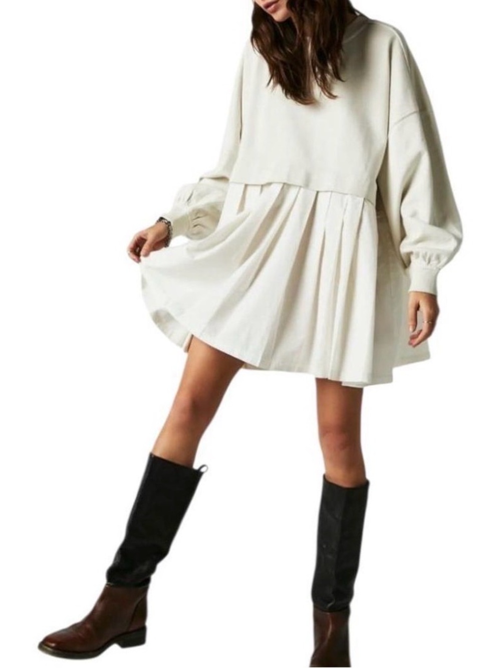 Free people Eleanor Sweatshirt Dress